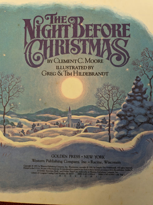 The Night Before Christmas by Clement C. Moore
